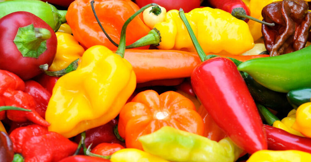 Red Peppers have more Vitamin C than Oranges
